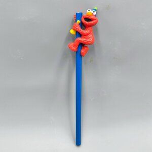 Vintage Sesame Street Elmo Party Time Pencil with Topper Applause